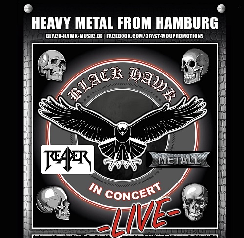 Flyer MB 500 89467 Black Hawk // Metall // Reaper   Live in Hamburg